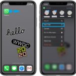 how to start new WhatsApp chat from iOS Home screen