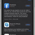 how to update Facebook for iOS
