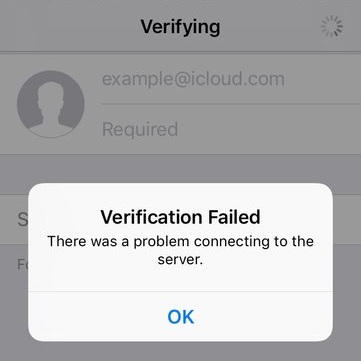 How To Fix The iCloud ‘Verification Failed’ Error