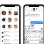 iOS 14 Messages with inline replies, mentions and group photo