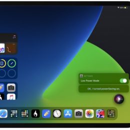 iPadOS 14 Low Power Mode