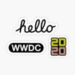 wwdc 2020 hello sticker