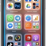 App Library search and category grid