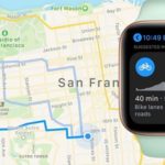 Apple Maps Cycling directions on Apple Watch