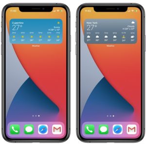 Edit Weather Widget Location on iPhone