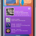 how to browse Smart Stack widget on iPhone