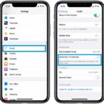 how to disable Music automatic downloads