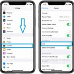 how to enable Viewfinder Grid view in iOS 14