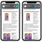 how to enable iPhone speakerphone from incoming call notification banner