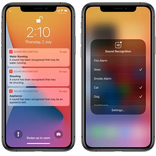 iphone lock screen voice recognition