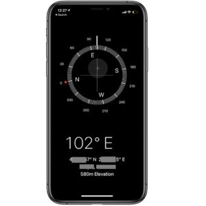iPhone Compass not working properly