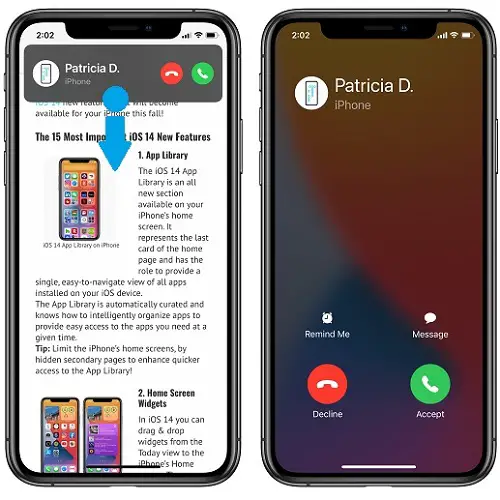 How To Use The New iPhone Call Banner In iOS 14