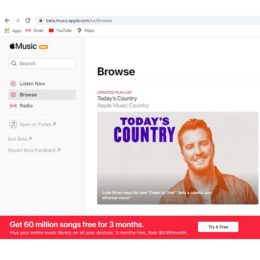 Apple Music Beta website gets in sync with iOS 14