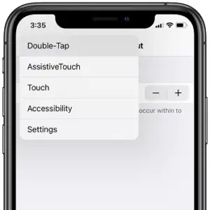Long-press Back button in Settings to quickly return to Settings main screen