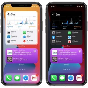 Smart stack widgets in iOS 14