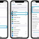 how to enable system-wide zoom on iPhone