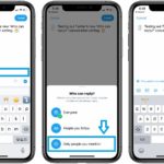 how to restrict who can reply to your tweet