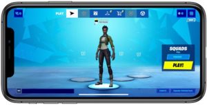 how to start playing Fortnite on iPhone