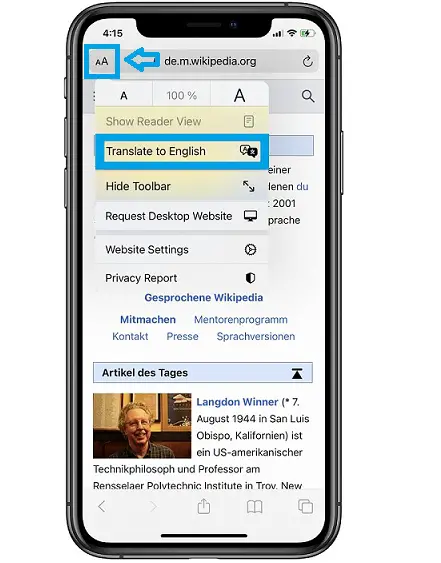 How To Translate Web Pages With Safari On iPhone And iPad (iOS 14)
