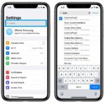 how to use the Settings search option
