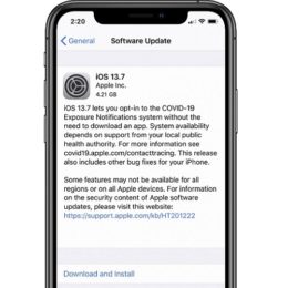 iOS 13.7 software update