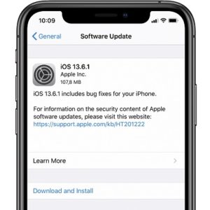 ios 13.6.1 software update