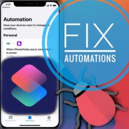 Fix iOS 14 Automations bug
