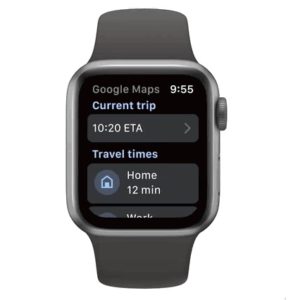 New Google Maps on Apple Watch