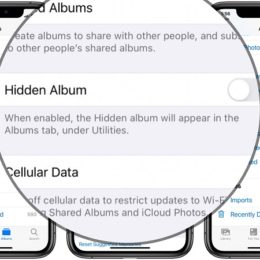 iOS 14 hide Hidden Album feature