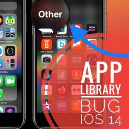 App Library Bug in iOS 14