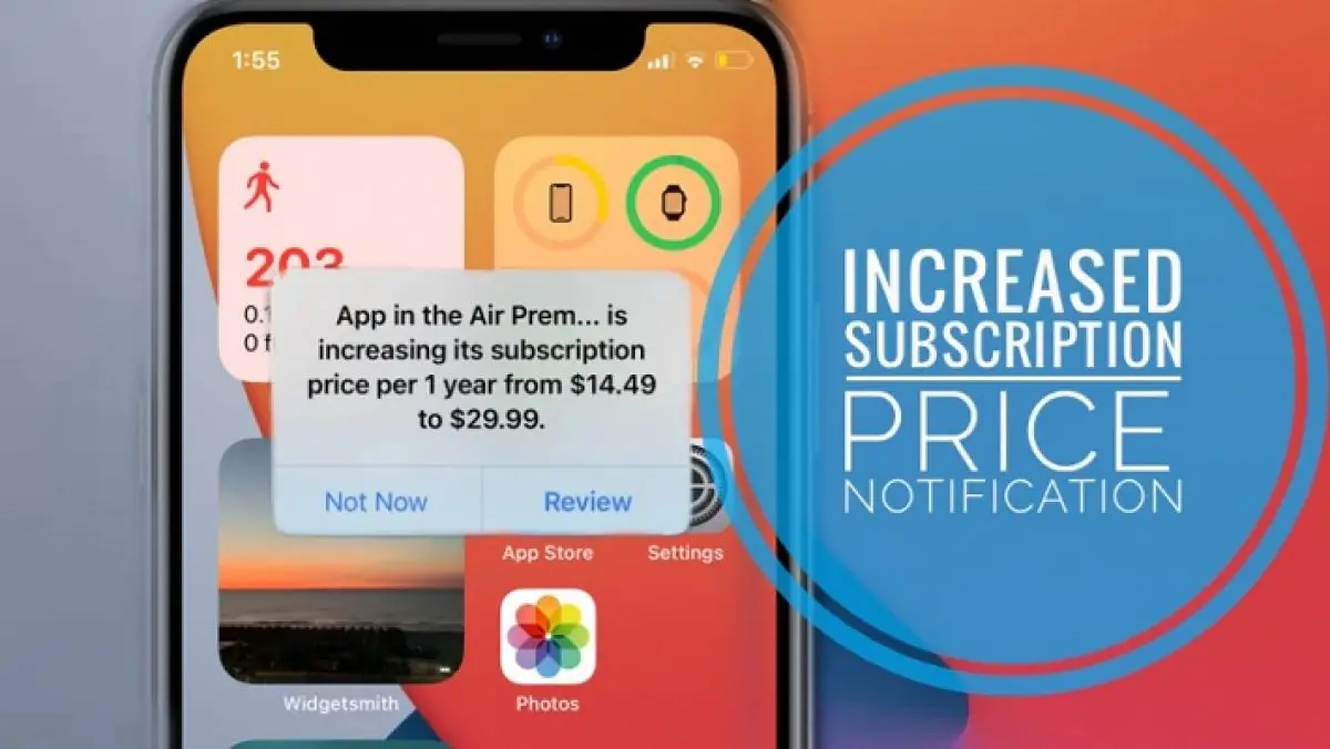 App Store Increased Subscription Price Prompt In Ios 14