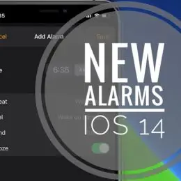 How to set Alarms in iOS 14