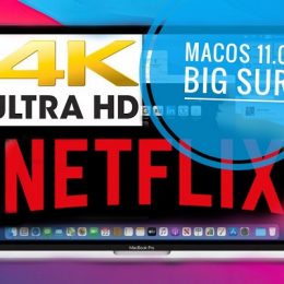 Netflix 4K HDR Video Streaming in macOS Big Sur