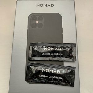 Nomad leather conditioner shipped in the box