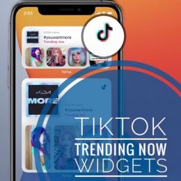TikTok Trending Now Widget for Home Screen