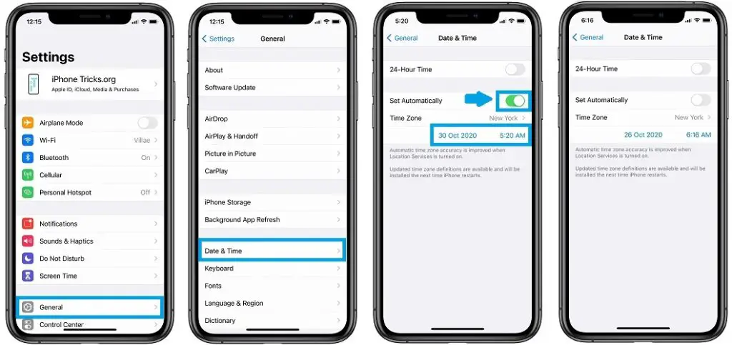 how to fix 'A new iOS update is now available'