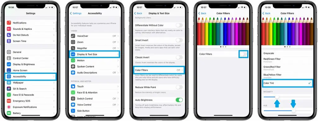 how to fix iPhone 12 yellow screen