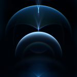 iphone 12 pro pacific blue wallpaper dark