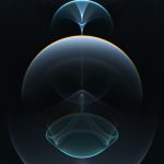 iphone 12 pro silver wallpaper light