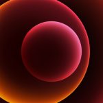 iphone 12 wallpaper red 4k