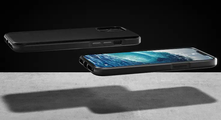 nomad iPhone 12 horween leather case