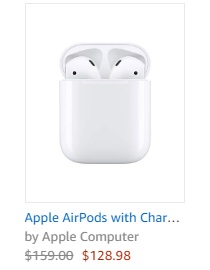 AirPods 2 sale on amazon