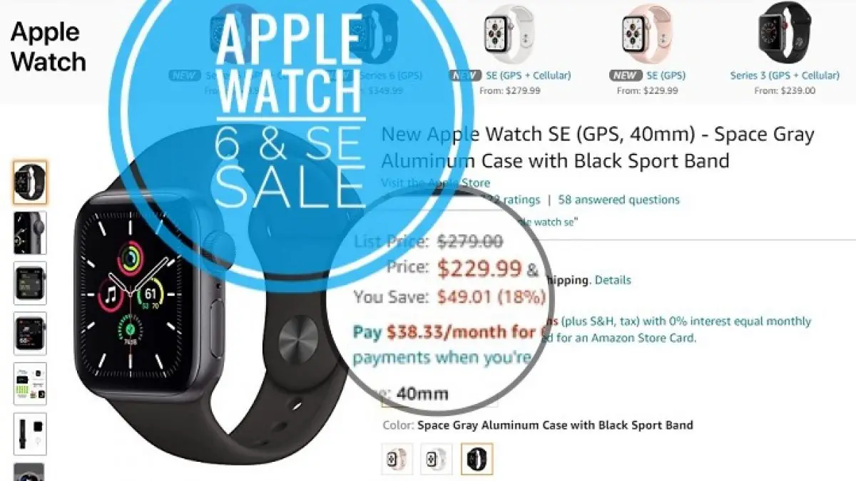 apple watch 6 sales