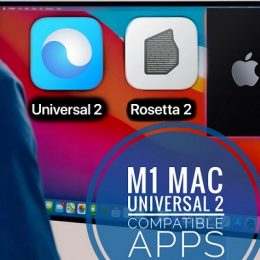 M1 Mac Universal 2 Compatible apps