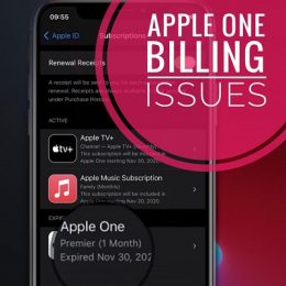 apple one billing issue