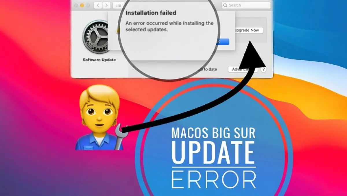 mac os big sur installation failed mac os big sur installation failed