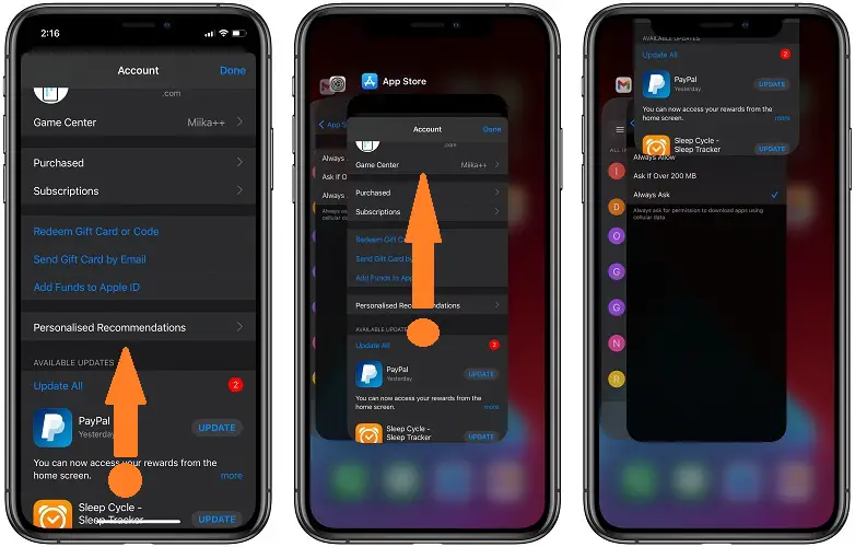 how to force quit App Store on iPhone
