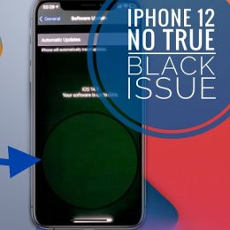 iPhone 12 display flickering bug (greenish tint)