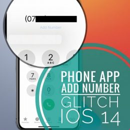 Add Number grayed out in iOS 14 Phone app