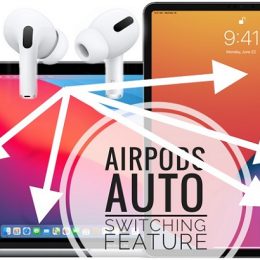 AirPods auto switching feature